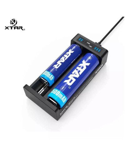 Chargeur double accus MC2 Plus - Xtar