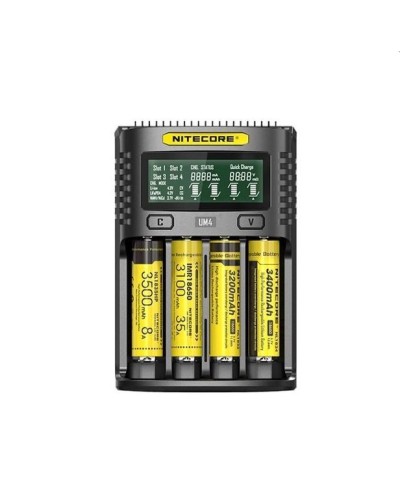 Chargeur UM4 Four Slot 2A - Nitecore