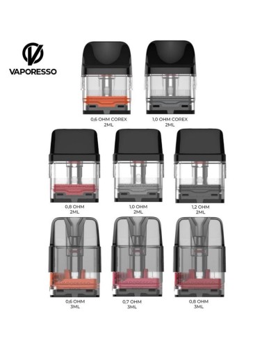 Cartouches XROS / XROS MINI / XROS PRO - Vaporesso (4 pièces)