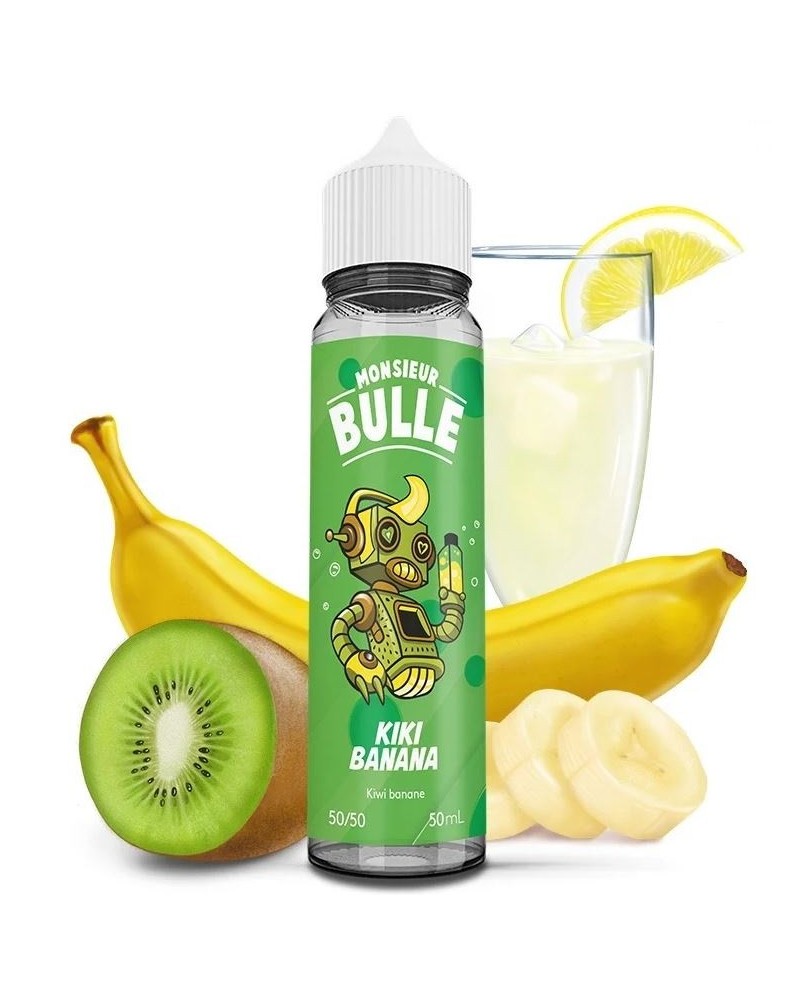 Monsieur Bulle Kiki Banana 50ml - Liquideo