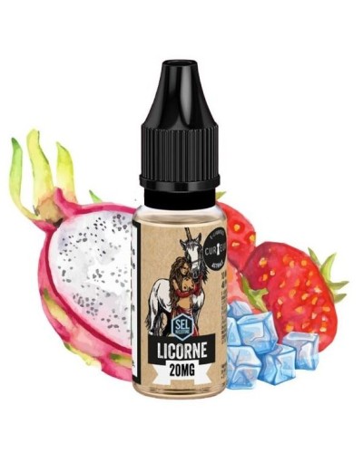 Licorne Sel nicotine 10ml - Curieux