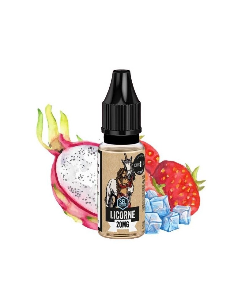 Licorne Sel nicotine 10ml - Curieux