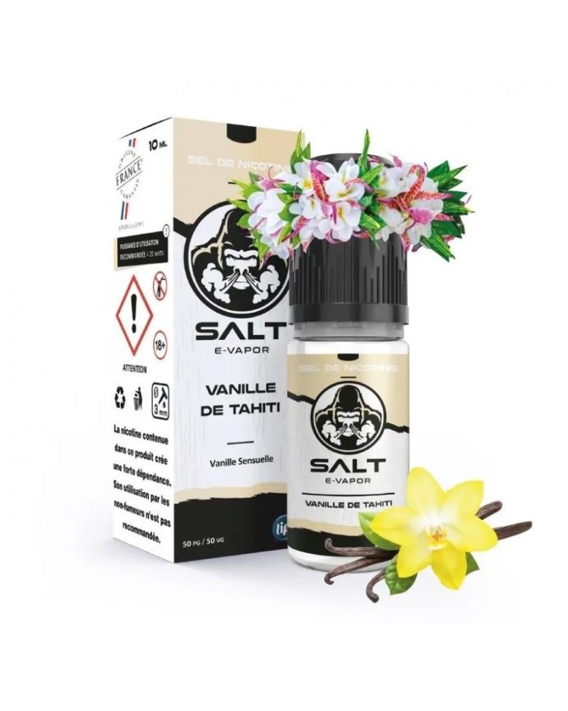 Salt E-Vapor : Vanille de Tahiti 10ml - Le French Liquide