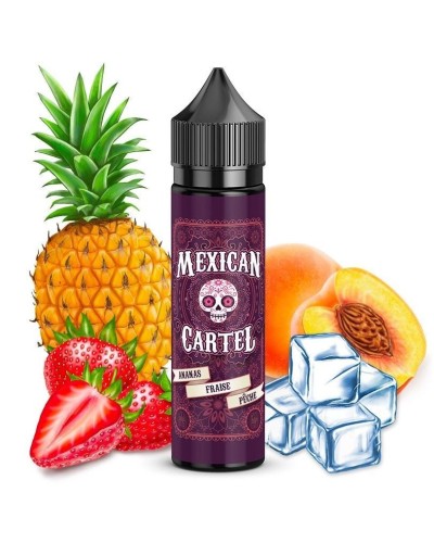 Ananas Fraise Pêche 50ml - Mexican Cartel