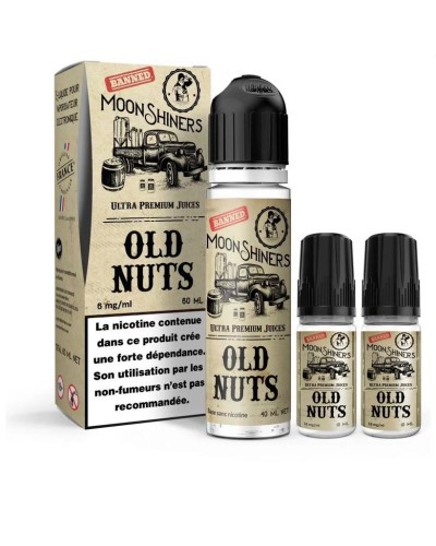 Moon Shiners Old Nuts 60ml Easy2Shake - Le French Liquide