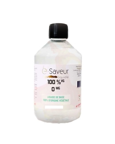 Base 100VG 500ml / 1L - e-Saveur