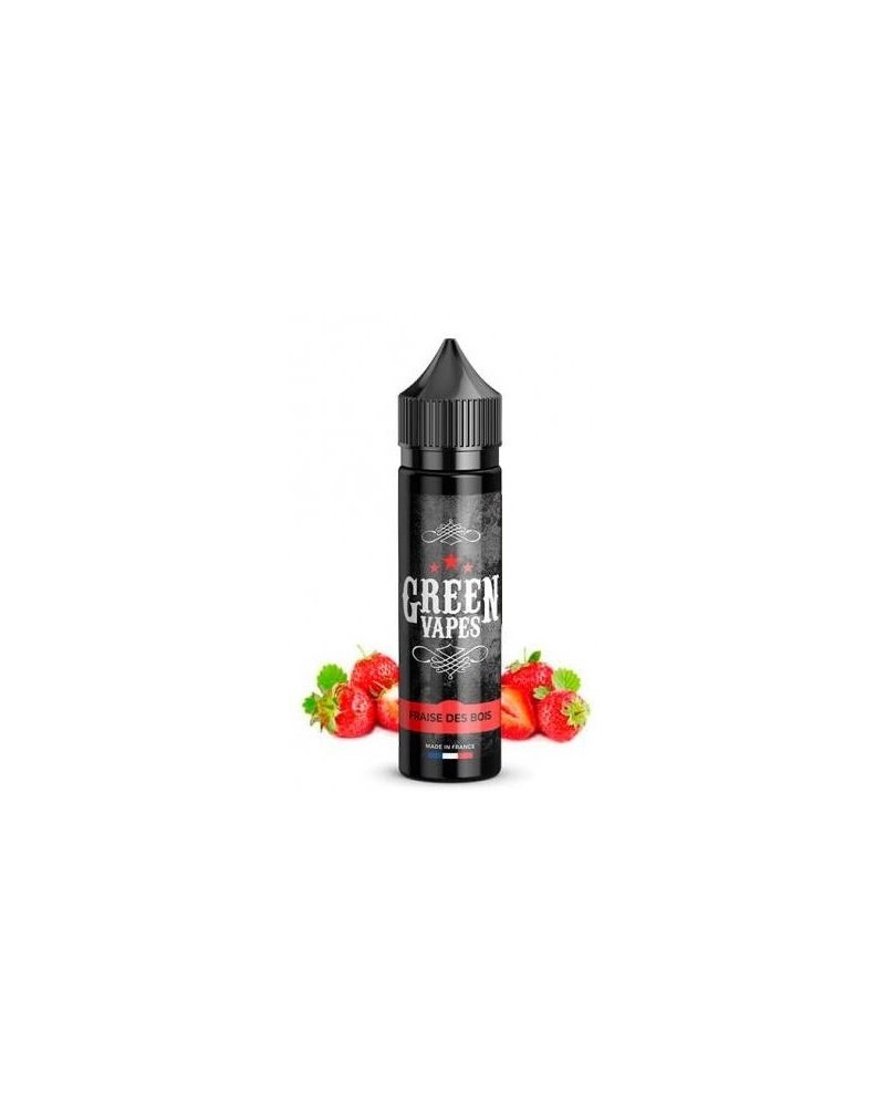 Green Vapes Fraise des bois 50 ml - Eliquid France