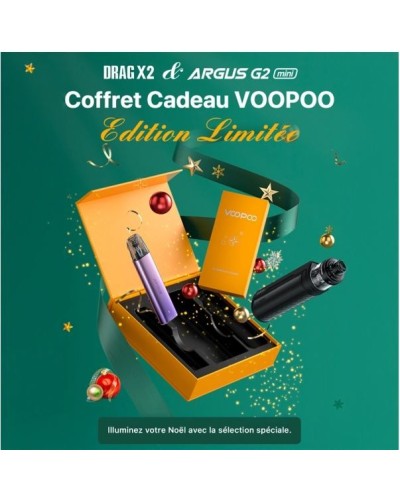 Coffret Spéciale Noël Drag X2 et Argus G2 Mini - VOOPOO