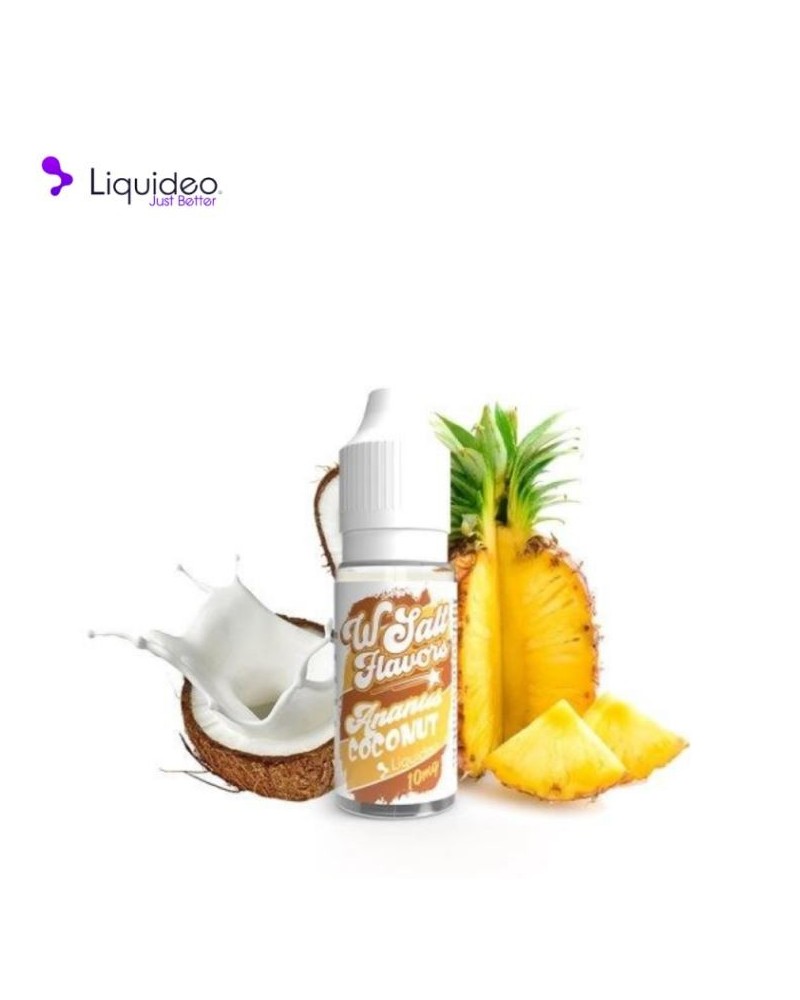 Wsalt Ananas Coconut 10ml - Liquideo