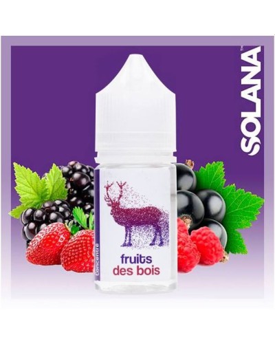 Concentré Fruits des bois 30ml - Solana