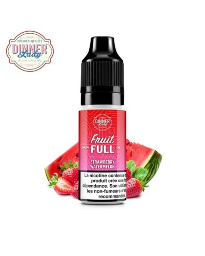 Fruit Full Strawberry Watermelon 10ml Nic Salt - Dinner Lady