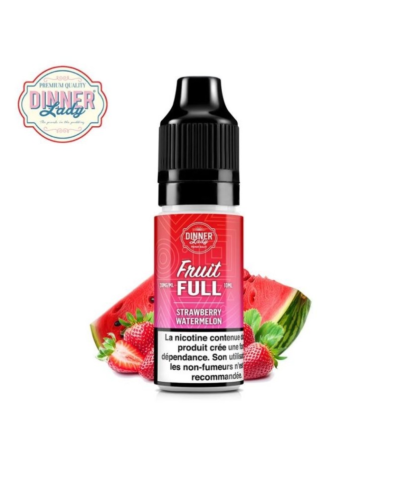 Fruit Full Strawberry Watermelon 10ml Nic Salt - Dinner Lady