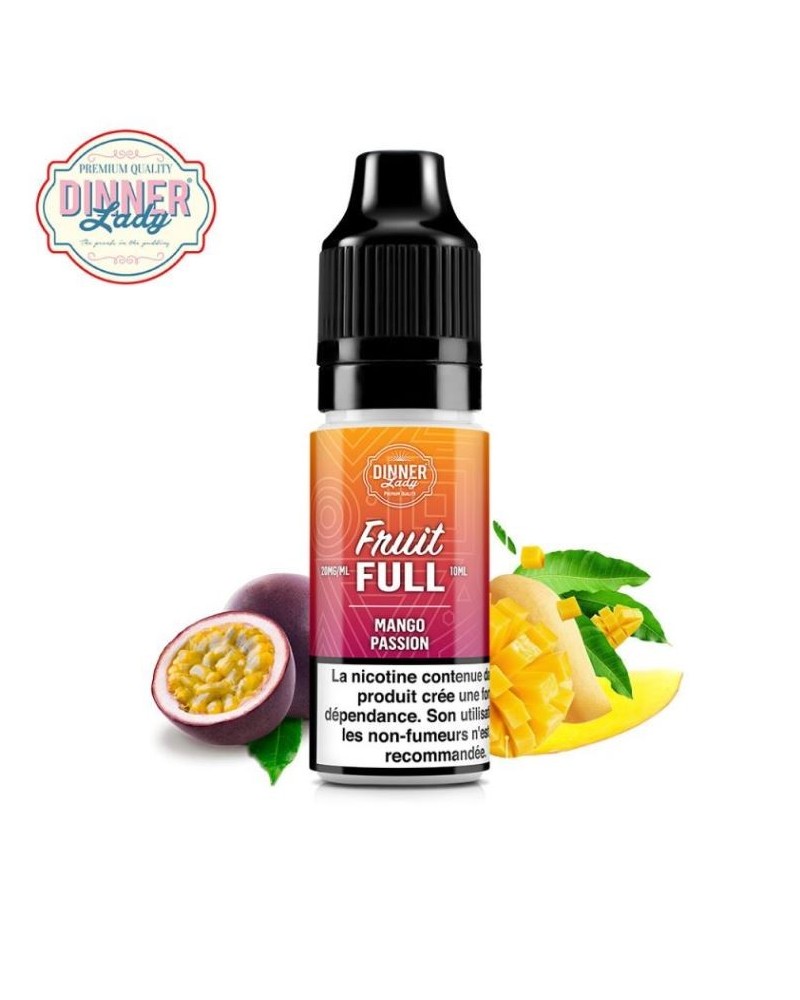 Fruit Full Mmango Passion 10ml Nic Salt - Dinner Lady