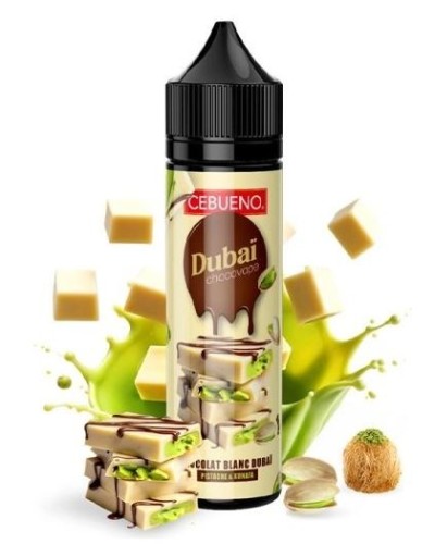 Dubaï Chocovape blanc - Cebueno