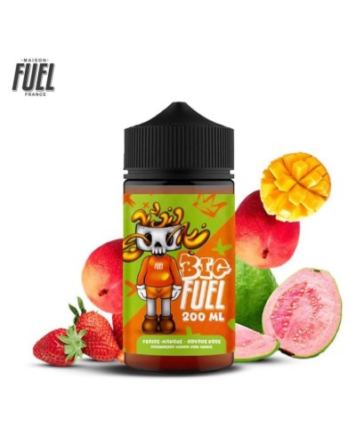 Big Fuel Goyave Fraise Mangue 200ml - Maison Fuel