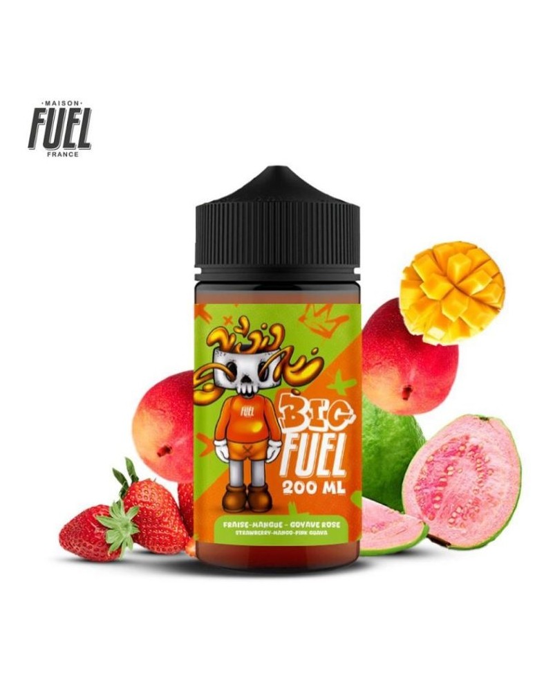 Big Fuel Goyave Fraise Mangue 200ml - Maison Fuel