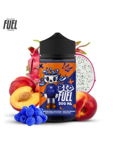 Big Fuel Framboise Bleue Nectarine Fruit du Dragon 200ml - Maison Fuel