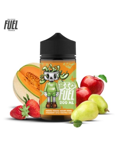 Big Fuel Fraise Pomme Melon Poire 200ml - Maison Fuel