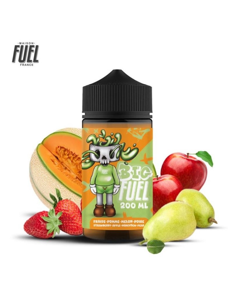Big Fuel Fraise Pomme Melon Poire 200ml - Maison Fuel
