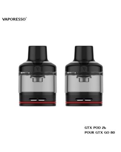 Cartouche Vide GTX Pod 26 5ml - Vaporesso (2 pièces)