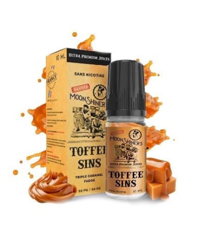 Moon Shiners Toffee Sins 10ml - Le French Liquide